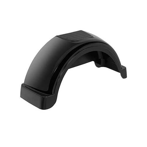 Fulton 008553 Trailer Fender, 13 in. Tire Size, Black