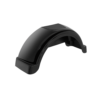 Fulton 008554 Trailer Fender, 14 in. Tire Size, Black