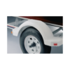 Fulton 008572 Trailer Fender, 12 in. Tire Size, White