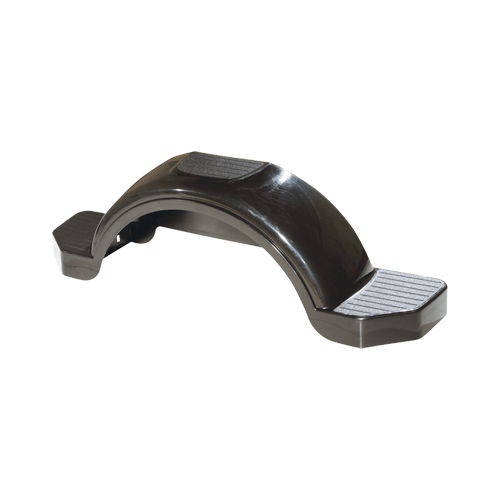 Fulton 008584 Trailer Fender, 14 in. Tire Size, Black