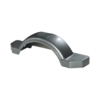 Fulton 008592 Trailer Fender, 12 in. Tire Size, Silver