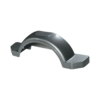 Fulton 008593 Trailer Fender, 13 in. Tire Size, Silver