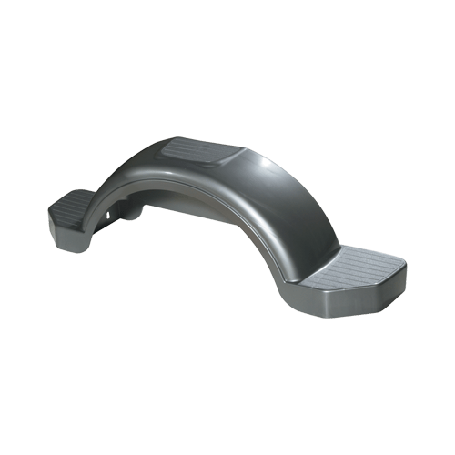 Fulton 008594 Trailer Fender, 14 in. Tire Size, Silver