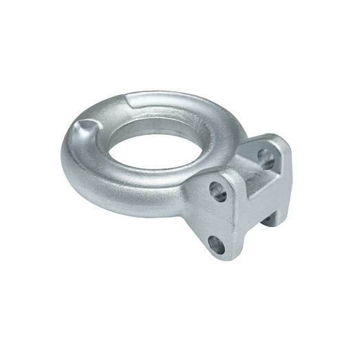 BULLDOG 1291020340 Lunette Ring, 3 in. Diameter, 14,000 lbs. Capacity, Adjustable
