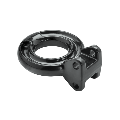 BULLDOG 1291020383 Lunette Ring, 3 in. Diameter, 14,000 lbs. Capacity, Adjustable