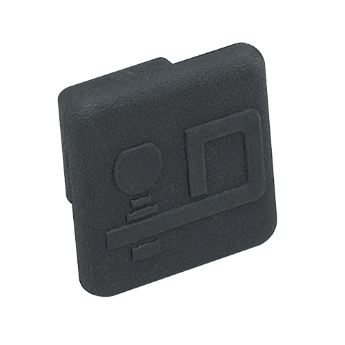 Draw-Tite 2211 Trailer Hitch Tube Cover, Fits 1-1/4 in. Receiver, Black