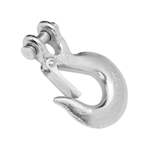 Reese 44155 Towing Safety Chain Clevis Slip Hook w/Latch, Grade 43, 5/16"