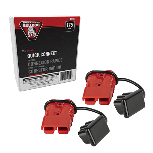 BULLDOG 500607 Powered Utility Winch, Accessory, Quick Connector
