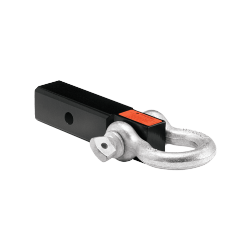 Draw-Tite 63046 Tow Ring Trailer Hitch Ball Mount, 8,000 lbs. Capacity, Fits 2 in. Receiver, Black