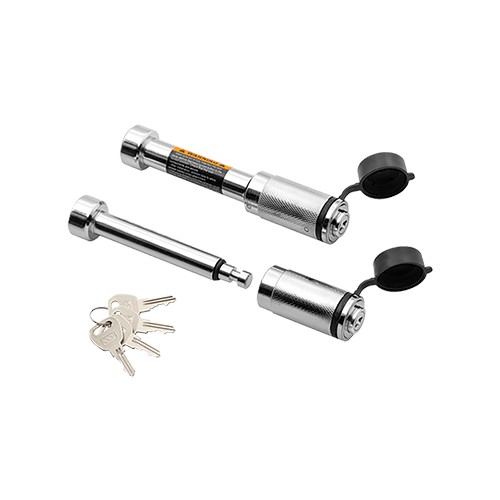 Draw-Tite 63069 Trailer Hitch Lock, Fits 2 in. Receiver, 5/8 in. to 3/4 in. Pin Diameter, Combo Lock Set, Keyed Alike
