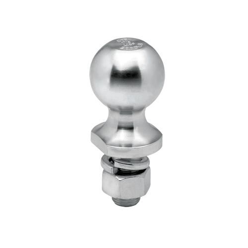 Draw-Tite 63851 Trailer Hitch Ball, 1-7/8 in. Diameter, 2,000 lbs. Capacity, Stainless Steel
