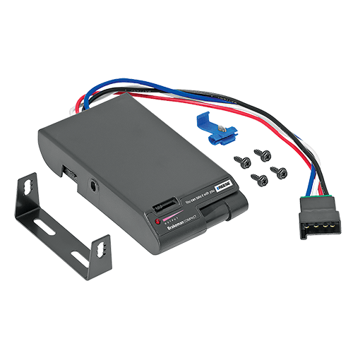 Reese 83501 Brakeman® Compact Trailer Brake Controller, Timed, 1 to 2 Axles