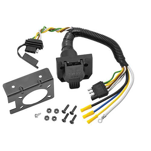 Reese Towpower 85343 Wiring Adapter, 7-Way Flat to 4-Way Flat