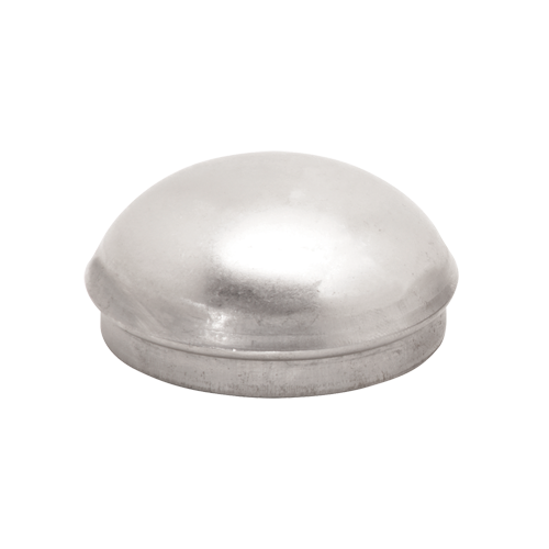 Fulton 001520 Trailer Wheel Bearing Grease Cap, 2.446 in. Diameter, Zinc Plated