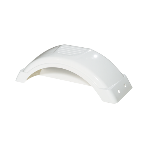 Fulton 008541 Trailer Fender, 8 in. -12 in. Tire Size, White