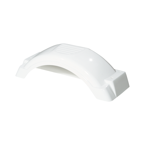 Fulton 008549 Trailer Fender, 8 in. -12 in. Tire Size, White