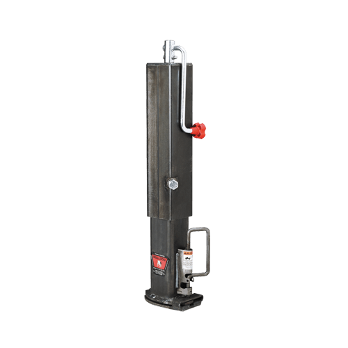 BULLDOG Gooseneck Coupler, 028900 2-5/16" Diameter, Outer & Inner Tube, 32-39" Adjustable Height 30,000 lbs. Capacity