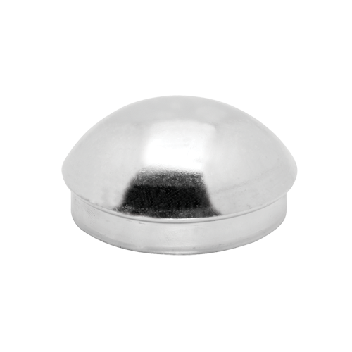 Fulton 100235 Trailer Wheel Bearing Grease Cap, 2.333 in. Diameter, Zinc Plated
