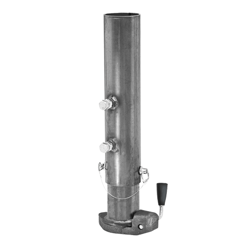 BULLDOG 1289030300 BX1® Gooseneck Coupler, 2-5/16 in. Diameter, 20,000 lbs. Capacity, Round