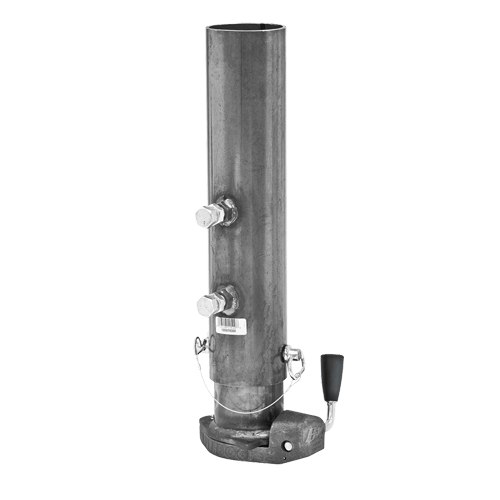 BULLDOG 1289070300 BX1® Gooseneck Coupler, 2-5/16 in. Diameter, 20,000 lbs. Capacity, Round