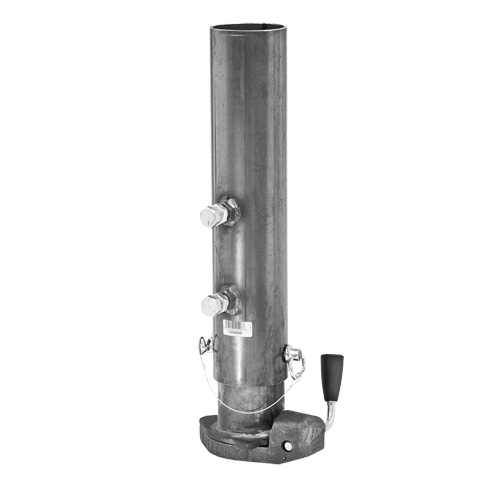 BULLDOG 1289000300 BX1® Gooseneck Coupler, 2-5/16 in. Diameter, 25,000 lbs. Capacity, Round