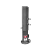 Bulldog 1289130300 BX1® Gooseneck Coupler, 2-5/16 in. Diameter, 25,000 lbs. Capacity, Square
