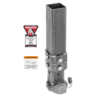 BULLDOG 1289200300 BX1® Gooseneck Coupler, 3 in. Diameter, 40,000 lbs. Capacity, Square
