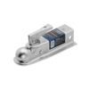 Fulton 22200 0101 Straight Coupler, 2 in. Diameter, 3,500 lbs. Capacity, 2" Channel Width