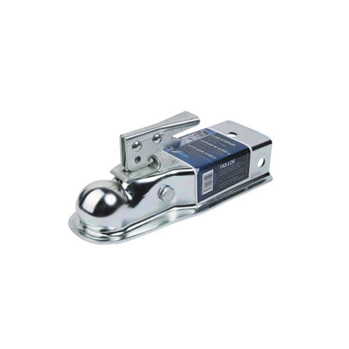 Fulton 22300 0101 Straight Coupler, 2 in. Diameter, 3,500 lbs. Capacity, 3" Channel Width