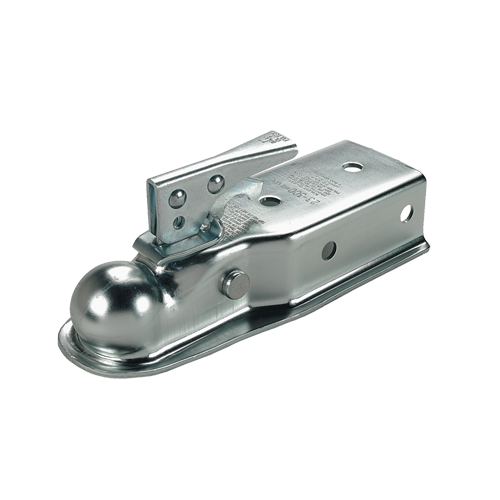 Fulton 23300 0301 Straight Coupler, 2 in. Diameter, 3,500 lbs. Capacity, 3" Channel Width