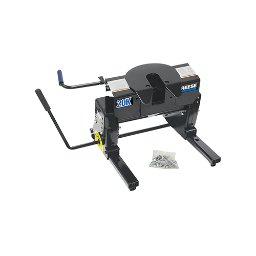 Reese 30121 20K Fifth Wheel Hitch (Includes: Head, Head Support, Handle Kit & Slider Unit)