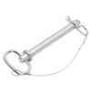 Fulton 500334 Replacement Part, Pivot Pin 5/8 in. x 4-1/2 in. w/Cotter Pin & Lanyard for 3 in. x 3 in.