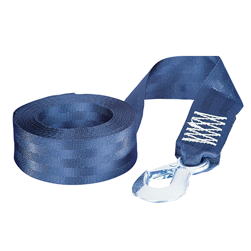 Fulton 501201 Trailer Winch Accessory, Strap w/ Hook, 2 in. x 20 ft.