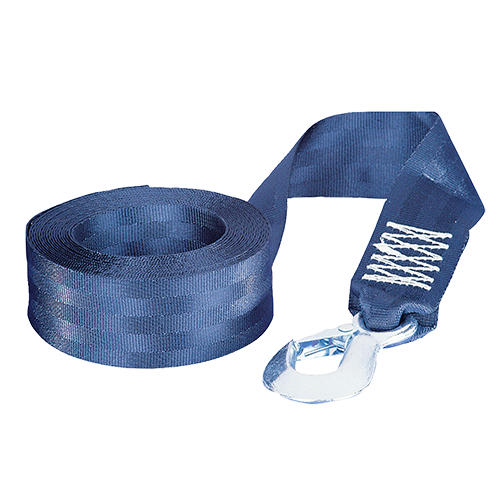 Fulton 501208 Trailer Winch Accessory, Strap w/ Hook, 2 in. x 12 ft.