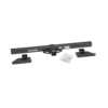 Draw-Tite 5350 Multi-Fit Motorhome Trailer Hitch, Fits Frames 24" to 46" Wide, Black, 5,000 lbs. WC, 6,000 lbs. WD