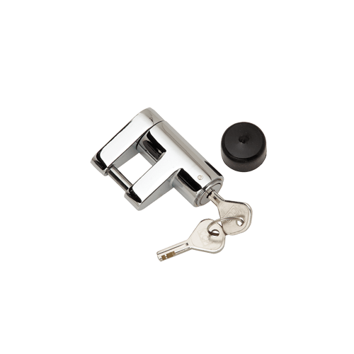 BULLDOG 580403 Trailer Coupler Lock, Chrome