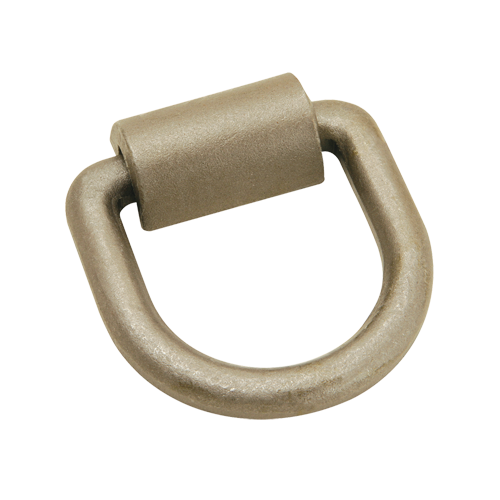 Draw-Tite 63025 Forged D-Ring w/Weld On Mounting Bracket, 5/8 in. Dia. x 3/8 in. Thick c1045 Material, 18,000 lbs.