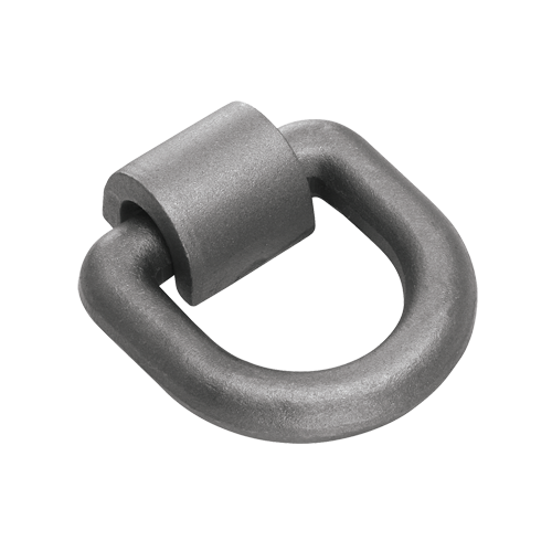 Draw-Tite 63027 Forged D-Ring w/Weld On Mounting Bracket, 1 in. Dia. x 3/8 in. Thick c1045 Material, 46,760 lbs.