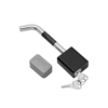 Draw-Tite 63224 Trailer Hitch Lock, Fits 1-1/4 in. Receiver, 1/2 in. Pin Diameter, Bent Pin