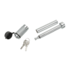 Draw-Tite 63259 Trailer Hitch Lock, Fits 3 in. Receiver, 5/8 in. to 3/4 in. Pin Diameter, Dogbone Style