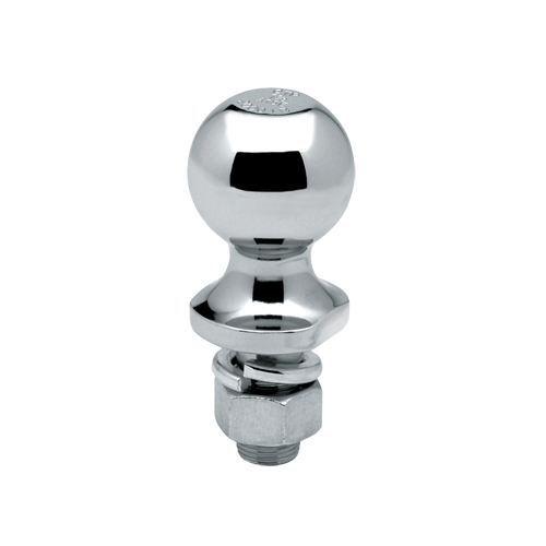 Draw-Tite 63816 Trailer Hitch Ball, 1-7/8 in. Diameter, 2,000 lbs. Capacity, Chrome