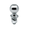 Draw-Tite 63820 Trailer Hitch Ball, 2 in. Diameter, 3,500 lbs. Capacity, Chrome