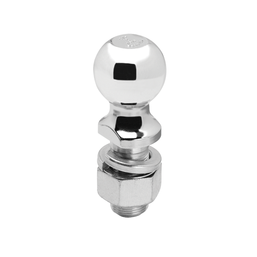 Draw-Tite 63830 Trailer Hitch Ball, 2 in. Diameter, 8,000 lbs. Capacity, Chrome