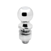 Draw-Tite 63845 Trailer Hitch Ball, 2 in. Diameter, 7,500 lbs. Capacity, Chrome
