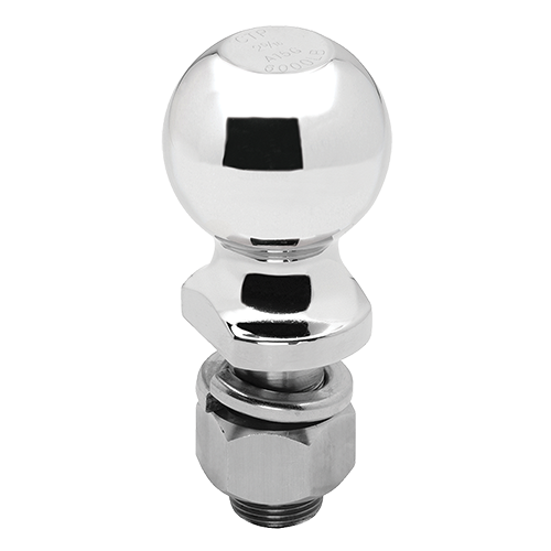 Fulton 6385288 Trailer Hitch Ball, 2 in. Diameter, 6,000 lbs. Capacity, Stainless Steel