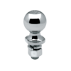Draw-Tite 63889 Trailer Hitch Ball, 2 in. Diameter, 3,500 lbs. Capacity, Chrome