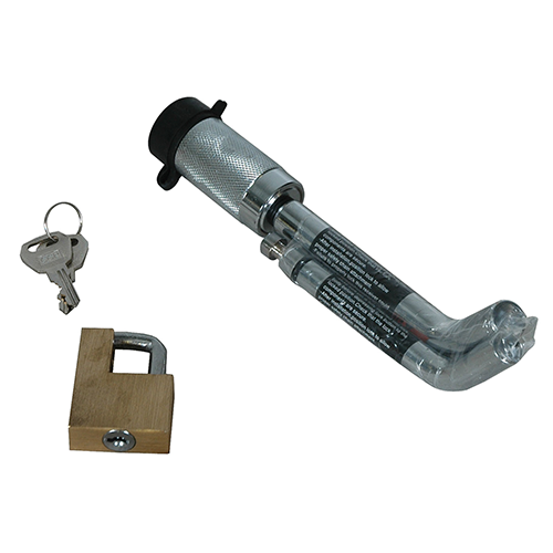 Reese Towpower 7006100 Trailer Hitch Lock, Coupler Combo Lock Set, Fits 1-1/4 in. & 2 in. Receivers, 1/2 in. & 5/8 in. Pin Diameter