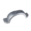 Fulton 008595 Trailer Fender, 15 in. Tire Size, Silver