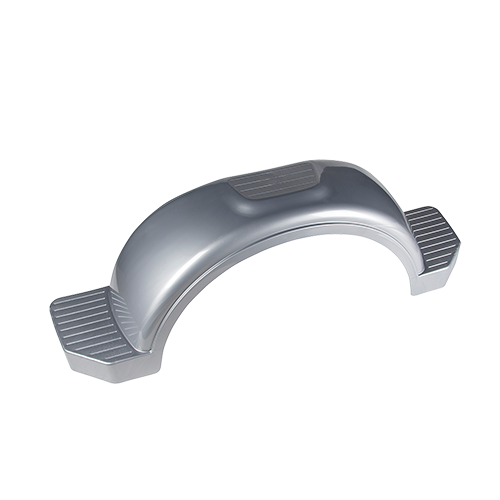 Fulton 008595 Trailer Fender, 15 in. Tire Size, Silver