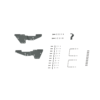 RVR2500 CUSTOM INSTALLATION KIT FOR UNIVERSAL MOUNTING RAILS FOR SOME GM TRUCKS